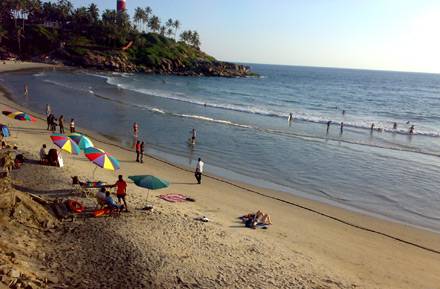 Spiaggia di Kovalam - Offerta viaggio in Kerala, India
